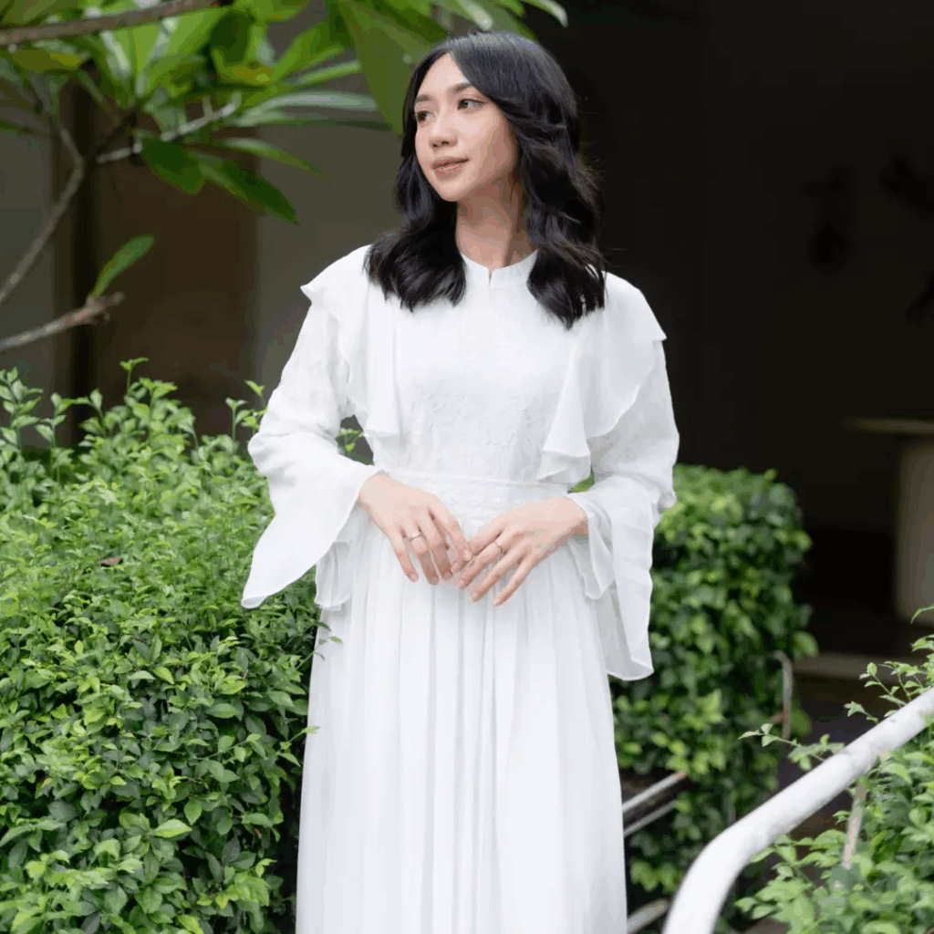 Elegan Tanpa Ribet: Ide Baju Tunangan Putih yang Minimalis