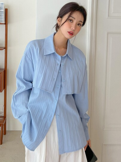Baju Atasan Full Button Terbaru 2025 untuk Tampilan Fashionable