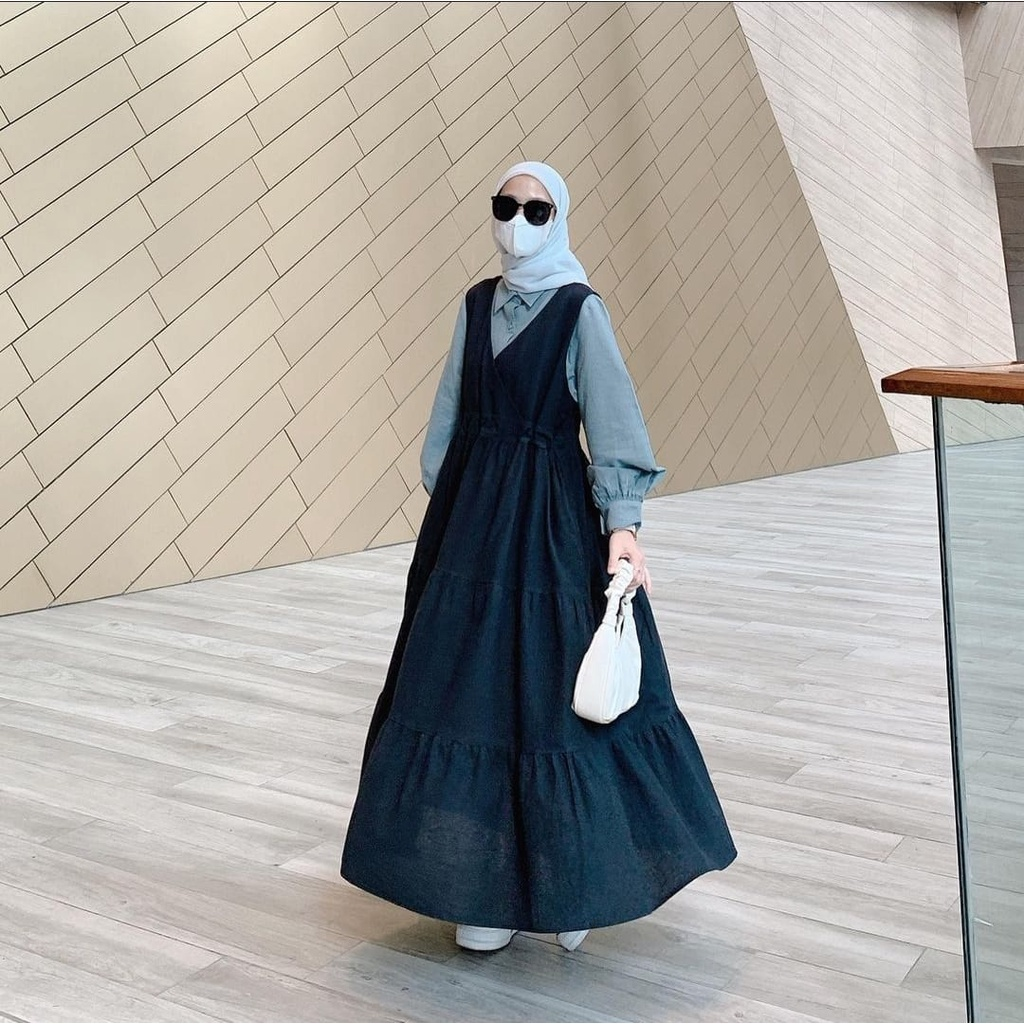 Tampil Stylish dengan Koleksi Gamis Tanpa Lengan Terbaru