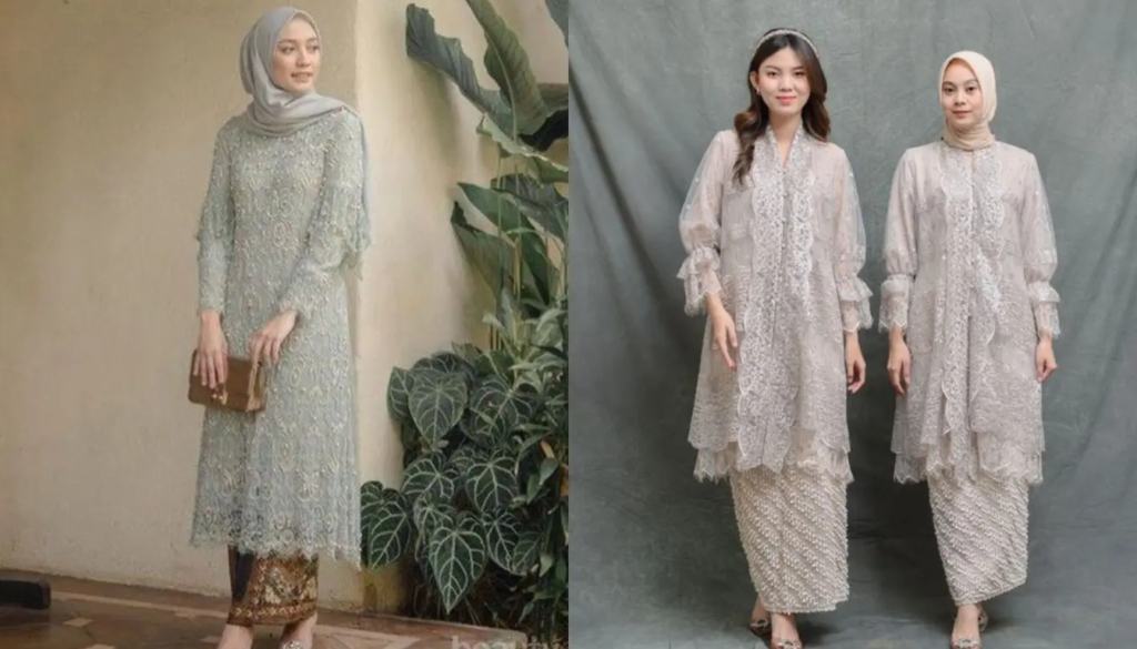 Inspirasi Kebaya Brokat Simple nan Mewah untuk Segala Moment