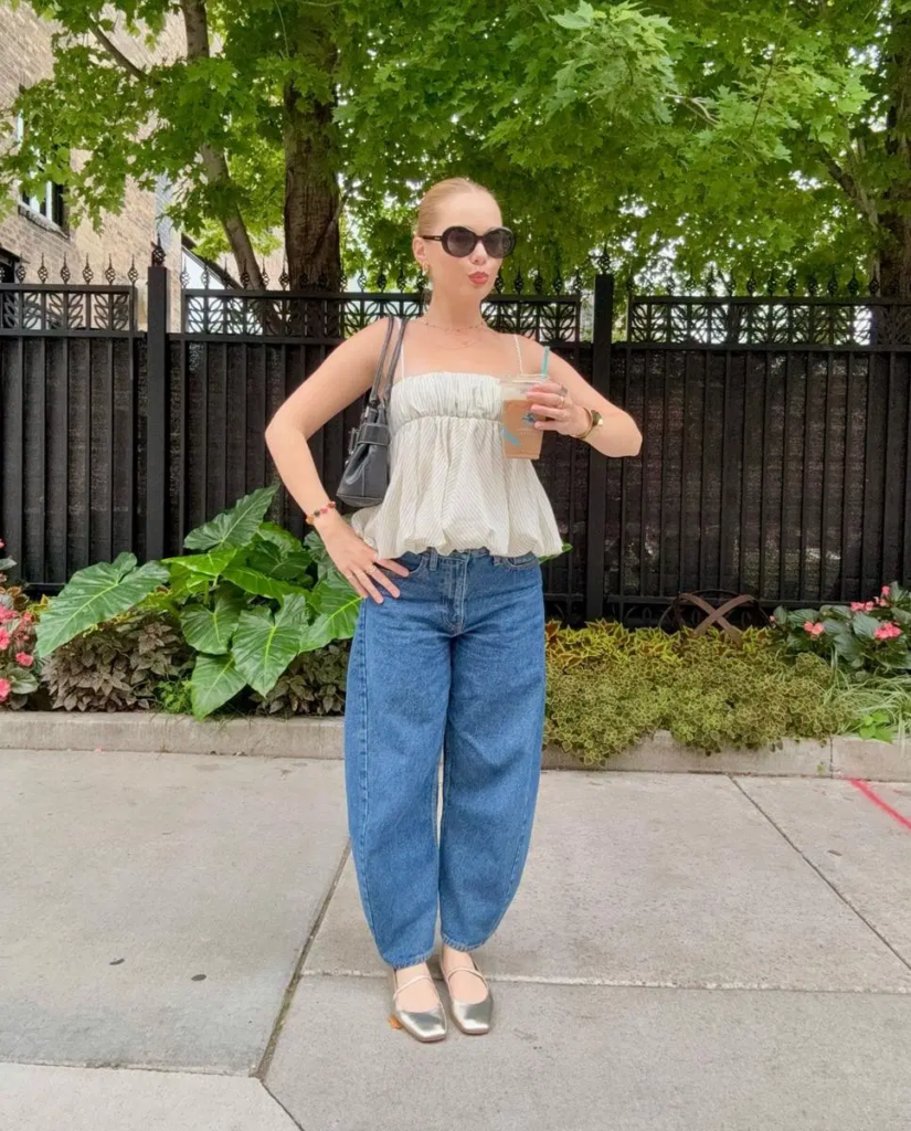 Kuasai Gaya: Mix and Match Outfit dengan Tren Barrel Jeans