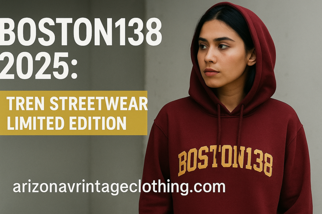 Boston138 hoodie limited edition streetwear Indonesia 2025